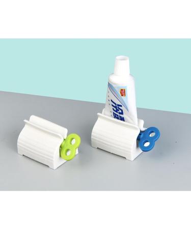 Squeezer Clip Holder Roll Toothpaste Holder Lazy Face Washer Automatic Toothpaste Squeezer Multi-Color Options Size (2.9 * 1.4 * 1.6) inches Red - Buy Online on GoSupps.com