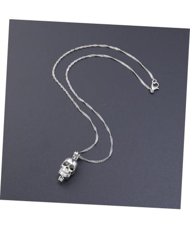 COLLBATH A Necklace Necklaces Skull Mens Necklace Punk Necklace Pendant Necklace Halloween Accessories - Buy Online on GoSupps.com