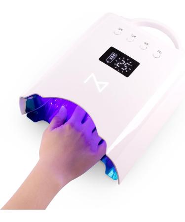 Buy M - NEO 78W Cordless Rechargeable Nail Curing Lamp | 4 Timer Settings & Auto Sensor | Perfect for All Nail Sizes - White - Buy Online on GoSupps.com