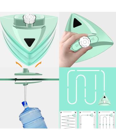 Window Cleaner Magnetic Window Cleaner 5-Files Adjustable Double Sided Glass Cleaner for Glass High Window 5-35Mm (5 35mm) - Buy Online on GoSupps.com