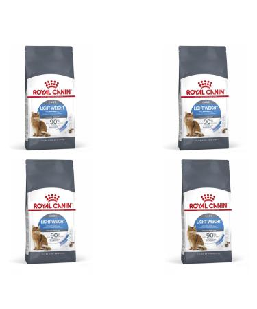 Royal Canin Light Weight Care Complete Dry Cat Food 4 x 400g
