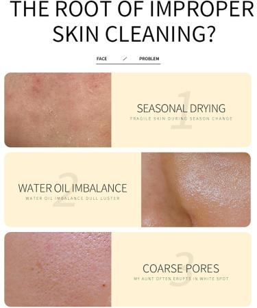 Rice Puree Cleansing Foam Refreshing Face Wash Rice Bran Extract and Rice Powde Hydrating Face Cleanser with Rice Bran & Ceramides Firming Bubble Facial Foam Cleanser for All Skin Type(100G) - Buy Online on GoSupps.com
