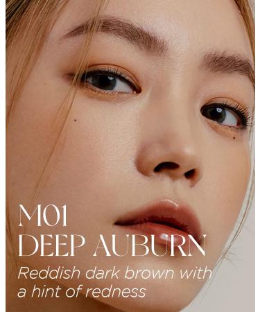 EQUMAL Live Brow Micro Pencil - Ultra Fine 1mm Tip for Natural-Looking Brows | Sweatproof Eyebrow Makeup with Spoolie Brush in Deep Auburn - Buy Online on GoSupps.com