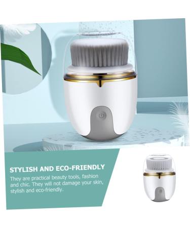 POPETPOP 1pc Electric Facial Cleanser Skin Cleansing Brush Wireless Charging Face Brush Electric Skin Brush Face Cleaning Tools Charging Facial Brush Equipment Multifunction Plastic Miss - Buy Online on GoSupps.com