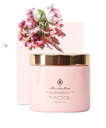 MOR Marshmallow Sugar Crystal Body Scrub 600g | Exfoliating & Moisturizing | International Shipping Available - Buy Online on GoSupps.com