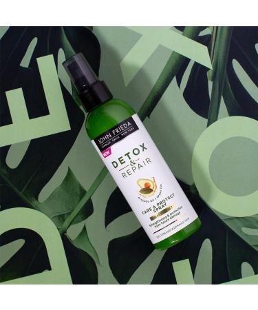 John Frieda Detox and Repair Care & Protect Spray Styling Spray for Dry and Tangled Hair 6.77 Ounce - Buy Online on GoSupps.com