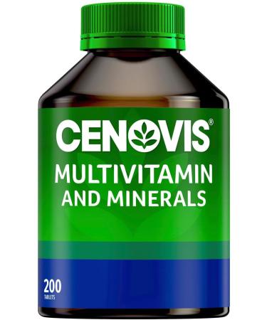 Cenovis Multivitamin and Minerals 200 Tablets - Buy Online on GoSupps.com