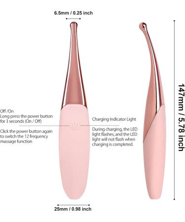 Buy CHARMING Personal Eye Wand Massager - Vibrating Treatment for Dark Circles & Skin Fatigue Relief - Pink | International Shipping Available - Buy Online on GoSupps.com