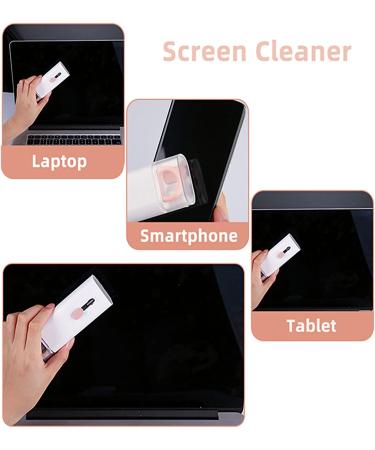 Gtinna 7 in 1 Keyboard Cleaning Brush Set | Electronics Cleaner Kit with Earbuds Pen and Bluetooth Headset Charging Box | Pink - Buy Online on GoSupps.com