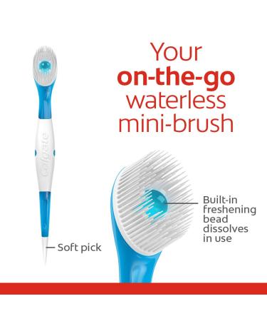 Colgate Optic White Wisp Disposable Mini Toothbrush Cool Mint 24 Count - Pack of 4 - Buy Online on GoSupps.com