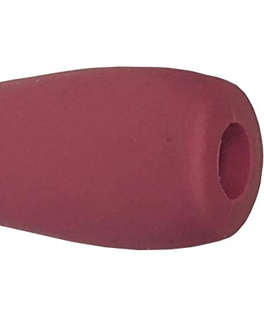 PCP Cane Hand Grip Replacement Medium-Firm Split Rubber Palm Cane Grips Red - Buy Online on GoSupps.com