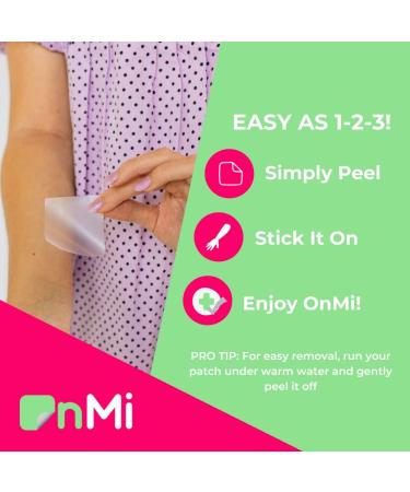 OnMi Energy Patch: Caffeine, B12, Panax, Guarana, Kola Nut, Ginseng, No Crash - 4 Pack - Buy Online on GoSupps.com
