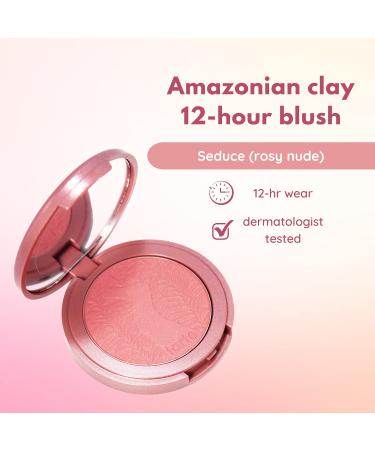 Tarte Amazonian Clay 12-Hour Blush in Seduce - Rosy Nude | Long-lasting Natural Flush - Buy Online on GoSupps.com