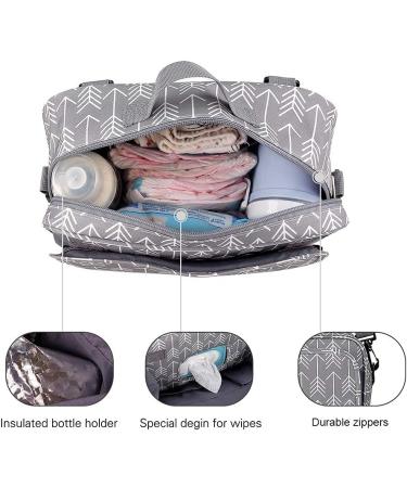 KADUNDI Baby Stroller Storage Bag - Arrow Design | Waterproof Diaper Bag for Infant Carriages | Portable Nappy Bag for Outings - Buy Online on GoSupps.com