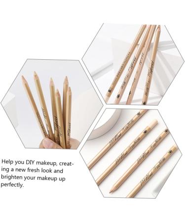 FOMIYES 12 Pcs Concealer Pen Blemish Concealer Make up Concealer for Face Light Concealer Highlighter Wooden - Buy Online on GoSupps.com