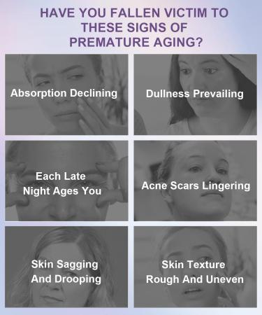 Face Roller & Gua Sha Tools - Jade Roller for Skin Care Face Lift & Puffy Eyes | Purple - Buy Online on GoSupps.com