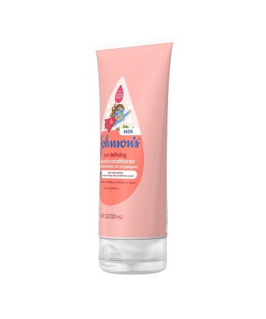 Johnson's Curl Defining Leave-in Conditioner for Kids - Tear-Free  Hypoallergenic  Paraben & Sulfate-Free  6.8 fl. oz - Buy Online on GoSupps.com