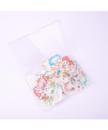 Catelves 80-Piece Unicorn Edible Cake & Cupcake Decorations | Perfect Unicorn Themed Party Supplies - Buy Online on GoSupps.com