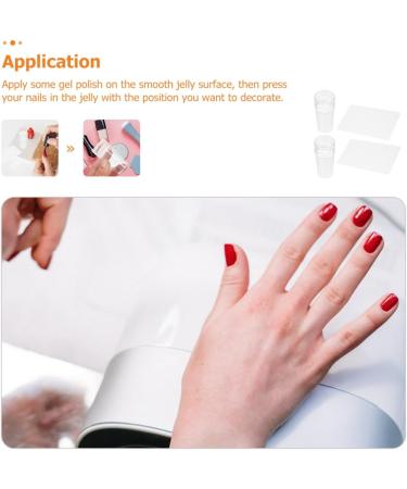 Healeved 3 Sets Nail Art Silicone Stamp Nail Stencils for Nail Art Reusable Silicone Spatula Turner French Tip Nail Tool French Nail Stamper Nail Stamp Kit Plastic Miss Template Frosted - Buy Online on GoSupps.com