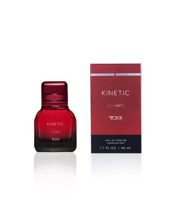 TUMI KINETIC --:-- GMT - Liquid Perfume Fragrance for Men - Masculine & Spicy Cologne with Smoky & Woody Notes - 1.7 oz KINETIC 1 Fl Oz (Pack of 1)