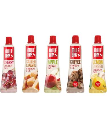 Mulebar Apple Antioxidant Sports Energy Gel - 37g - Vegan - Resealable Cap and Reusable Tube - Buy Online on GoSupps.com
