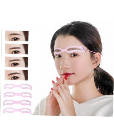 SOESFOUFU Reusable Eyebrow Stencils Eyebrow Stencil Kit 5 Sets/20pcs Outfit Sets for Women Eyebrow Card Set Eyebrow Stencil Set Makeup Set Lady Tools Make - Buy Online on GoSupps.com