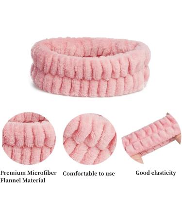 9 Pieces Spa Headband Wrist Washband Set Soft Microfiber Facial Makeup Headbands Wrist Wash Band Absorbent Wristbands Sweatband Face Band for Makeup Bath Women Girls - Buy Online on GoSupps.com
