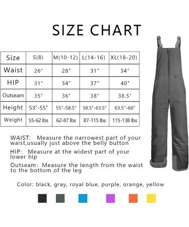 TNGXXWL Snow Bibs Overalls - Waterproof & Windproof Ski Bib Pants for Men, Women & Kids - Grey Large - Buy Online on GoSupps.com