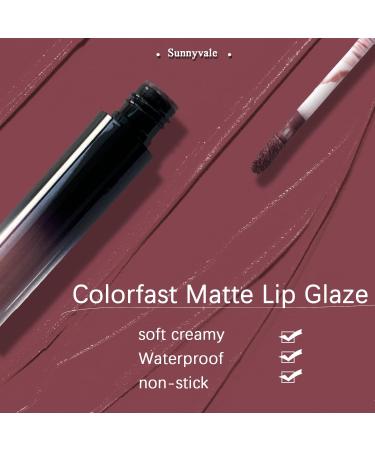 Sunnyvale Liquid Lipstick for Women | Long Lasting Warm Brown Matte | Transferproof & Smudgeproof | Perfect for Latte Makeup - Buy Online on GoSupps.com