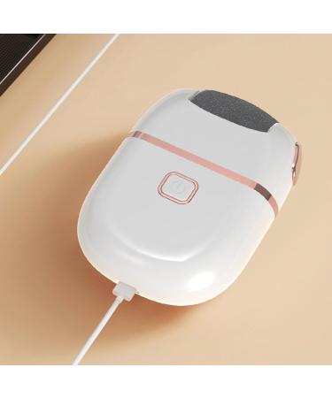 Electronic Foot File Pedicure Tool - Rechargeable Electric Foot File Dead Skin Foot Care Callus Remover Rechargeable Waterproof Foot File White - Buy Online on GoSupps.com