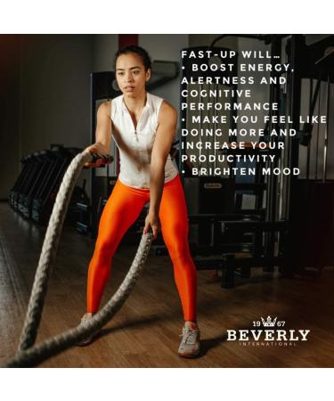 Beverly International Fast-Up 90 Capsules | Brain Booster for Clarity Focus Mood & Energy | Pre-Workout & Cognitive Performance Enhancement - Buy Online on GoSupps.com