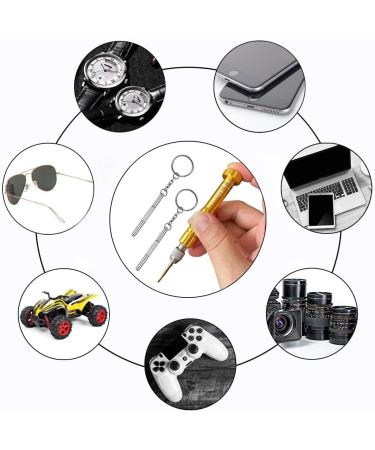 5-in-1 Eyeglass Repair Kit Screwdriver | S2 Steel | Multifunctional Tool for Eyeglasses, Sunglasses, Electronics | Aureate - Buy Online on GoSupps.com
