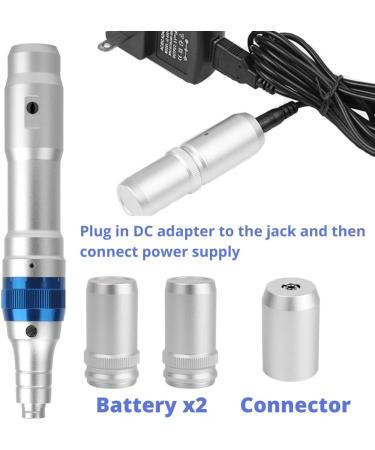 Dr. Pen Ultima A6 Electric Skincare Kit with 12 Cartridges - 6x 12 Pin & 6x 36 Pin Needles - Buy Online on GoSupps.com