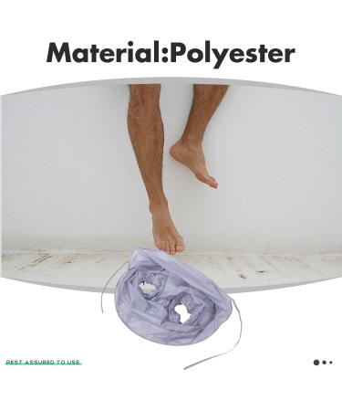 Solustrious Body Hair Apron - Ultimate Shaving Cloak for Men & Women | Non-Soiling Leg Hair Rasier for a Clean Effortless Grooming Experience - Buy Online on GoSupps.com