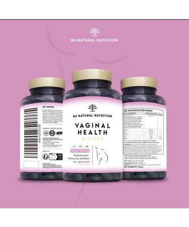 Vaginal Probiotics for Women | 6 Strains for Intimate Flora Health | Combats Infections | 30 Capsules - Buy Online on GoSupps.com