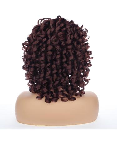 Shop Porsmeer Afro Wig for Women | Large Curly Ponytail & Short Dark Brown Bob - Perfect for Halloween & Cosplay - Buy Online on GoSupps.com