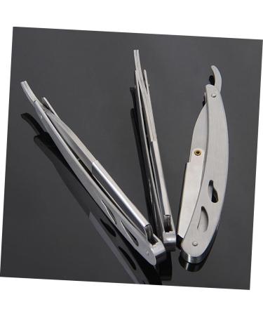 Doitool Vintage Stainless Steel Bald Shaver Holder for Men | Inox Shaving Razor & Hair Clip - Durable & Stylish - Buy Online on GoSupps.com