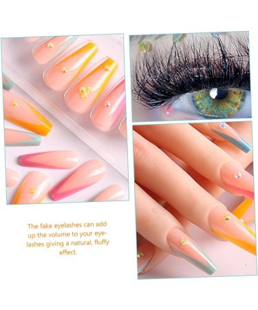 Beaupretty Fake Nails 4 Sets Eyelash Manicure Set Miss Fluffy Cosmetics False Nails - Buy Online on GoSupps.com