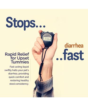 Kao-Vet Dog Anti Diarrhea Liquid for Dogs & Puppies 8 fl oz (236 mL) Fast Acting Diarrhea Relief with 8% Kaolin Upset Stomach Firms Stool & Soothes Intestinal Discomfort - Buy Online on GoSupps.com