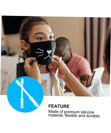 FOMIYES 10 STK Adjustable Mask Strap Buckles | Silicone Ear Protectors & Hook Earrings for Comfort | International Shipping - Buy Online on GoSupps.com