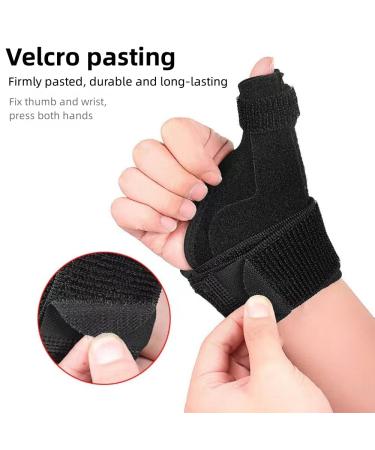 Upgraded Thumb Splint for Pain Relief | Fits Both Right & Left Hand | Universal Size for Sprains Arthritis & Tendonitis - Buy Online on GoSupps.com