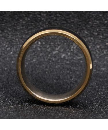 Stylish Heat Discoloration Finger Jewelry - Round Birthday Rings for Unique Fashion - Buy Online on GoSupps.com
