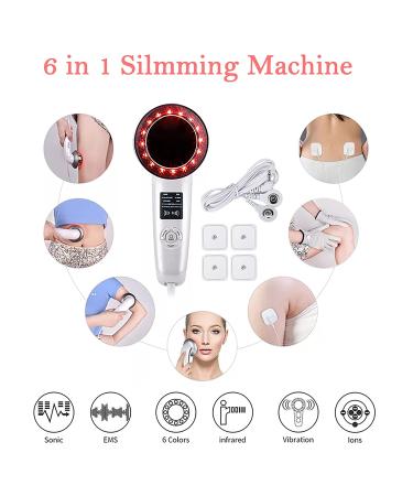 High Frequency Body Shaping Device - Multifunction Beauty Machine for Facial & Body Contouring - White - Buy Online on GoSupps.com