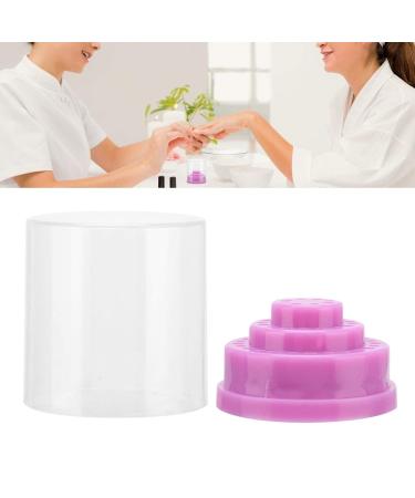 Easy to Carry Purple Nail Drill Organizer - Exquisite Design & High-Quality Materials for Home & Salon Use - Buy Online on GoSupps.com