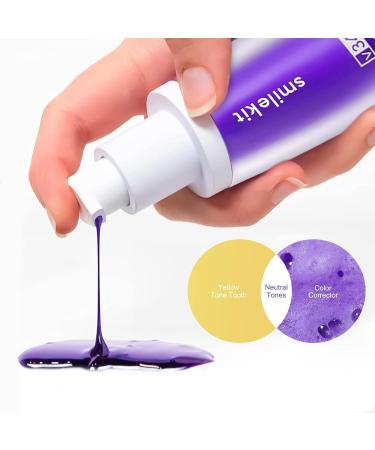 2PCS Hi Smile Whitening Purple Toothpaste Color Correcting Whitening Toothpaste Dental Whitening Purple Toothpaste Diamond Smile Purple Product Whiten Teeth Oral Cleaning - Buy Online on GoSupps.com