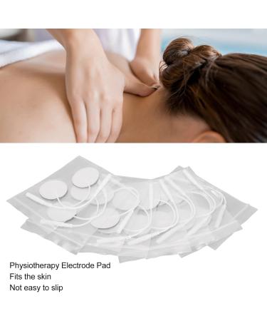 16pcs Self-Adhesive Electrode Patches for TENS Machines - Reusable Round Pads - 3cm (2.0) - Buy Online on GoSupps.com