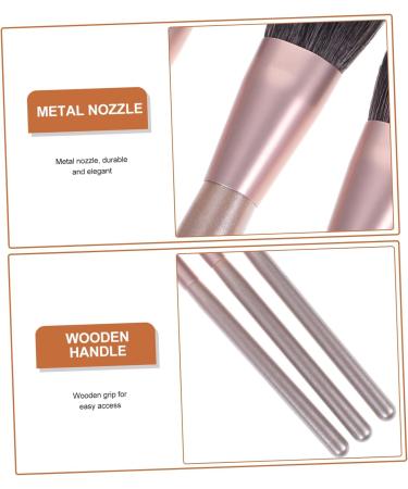 Beaupretty 4 Sets makeup brush set cosmetic Foundation brush makeup brush for girls blending brush powder brush cosmetic eye brush eyeshadow wooden major applicator brush Miss - Buy Online on GoSupps.com