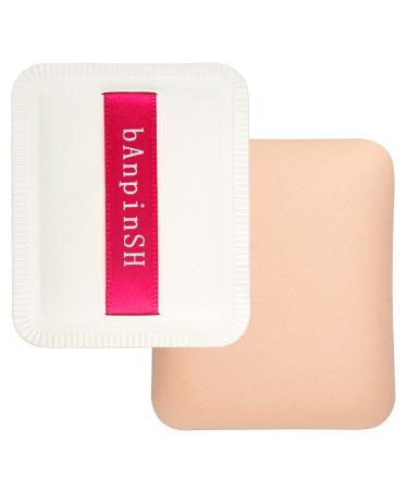 Powder Puff Wet Dry Makeup Tool Triangle Makeup Puff for Liquid Foundation Powder Cream Concealer Dry & Wet Use Air Cushion Puff (4 Pieces) (Rectangular)
