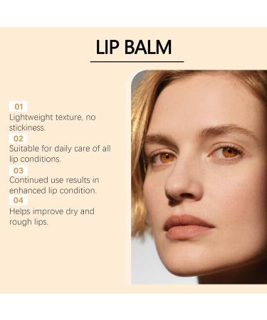 Lip Balm Set Moisturizing & Softening Lip Care Hydrating Lip Balm with Beeswax Mineral Oil & Vitamin E Smoothes Nourishes & Locks in Moisture 6 Flavors - Buy Online on GoSupps.com