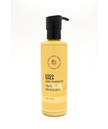 Coco Shea Honey Fragranced Bath and Body Rich Moisture Body Lotion 7.8 fl oz